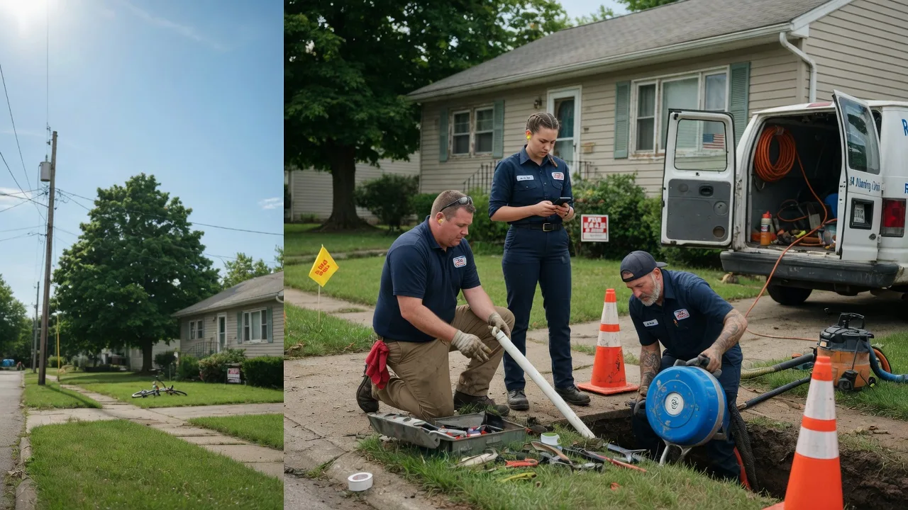 Sewer Line Repair in Roseville, OH near me